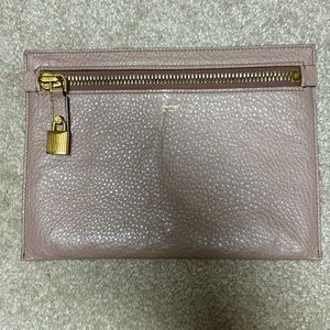 Tom Ford Alix Zip and Lock Pouch/Clutch